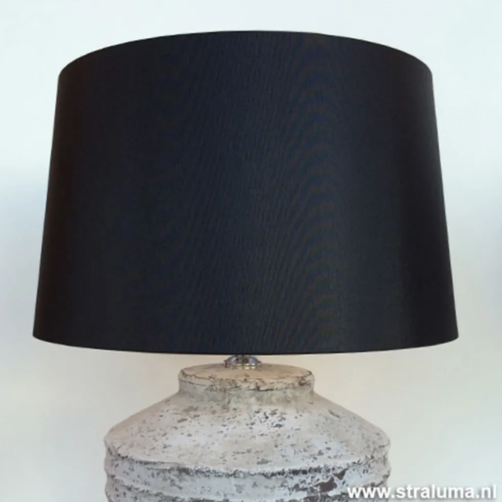 Lampenkap zwart Bridge 35 cm Chinz 20