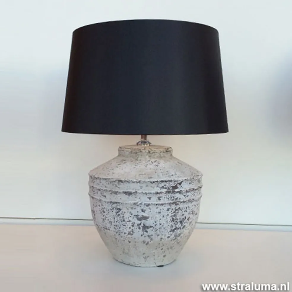 Lampenkap zwart Bridge 35 cm Chinz 20