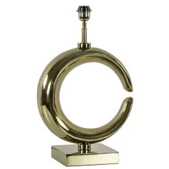 Lampvoet light gold glossy metaal