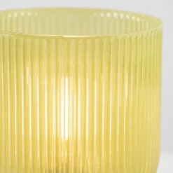 Landelijke Light and Living tafellamp olijfgroen op batterijen Phoebe