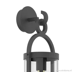 Lantaarn buitenlamp antraciet met glas IP54