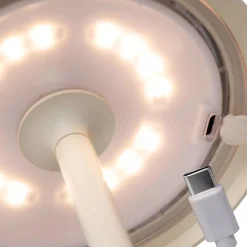 LED buitenlamp op batterij wit dimbaar