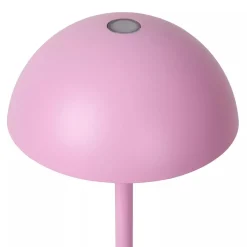 LED buitenlamp op batterij roze IP54
