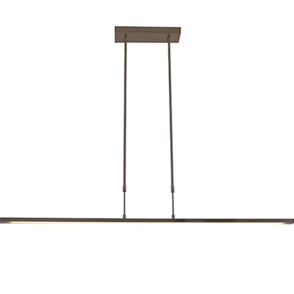 LED hanglamp brons inclusief dimmer