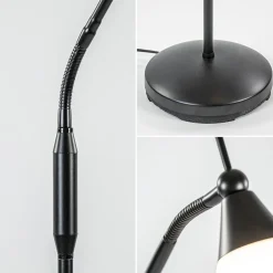 LED vloer/leeslamp Touchy verstelbaar zwart