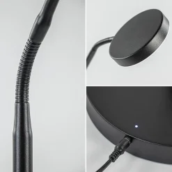 Leeslamp Comfort Portable zwart oplaadbaar