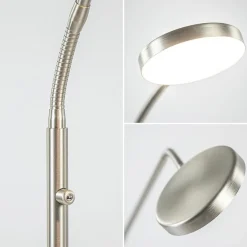 Leeslamp Denia Flex nikkel dim-to-warm