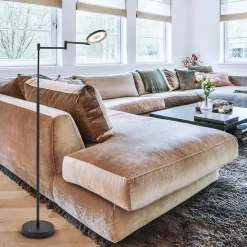 Leeslamp Plano Akku zwart oplaadbaar