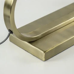 Licht and Living lampvoet Jamiro licht goud ovaal