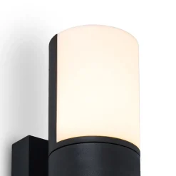 2-Lichts LED buitenlamp verstelbaar zwart aluminium