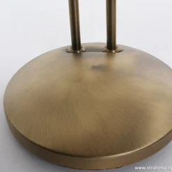 2-Lichts leeslamp brons LED dimbaar