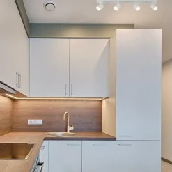 4-Lichts plafondspot balk wit metaal