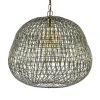 Light & Living hanglamp Alwina brons draad