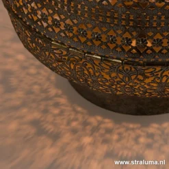 Light & Living lantaarn-tafellamp Udupi