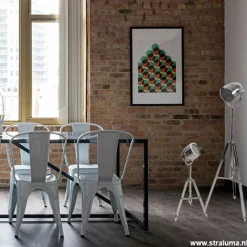 Light & Living Vloerlamp Taylor zilver