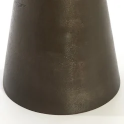 Light and Living bijzettafel Ynez bruin marmer 29x43 cm