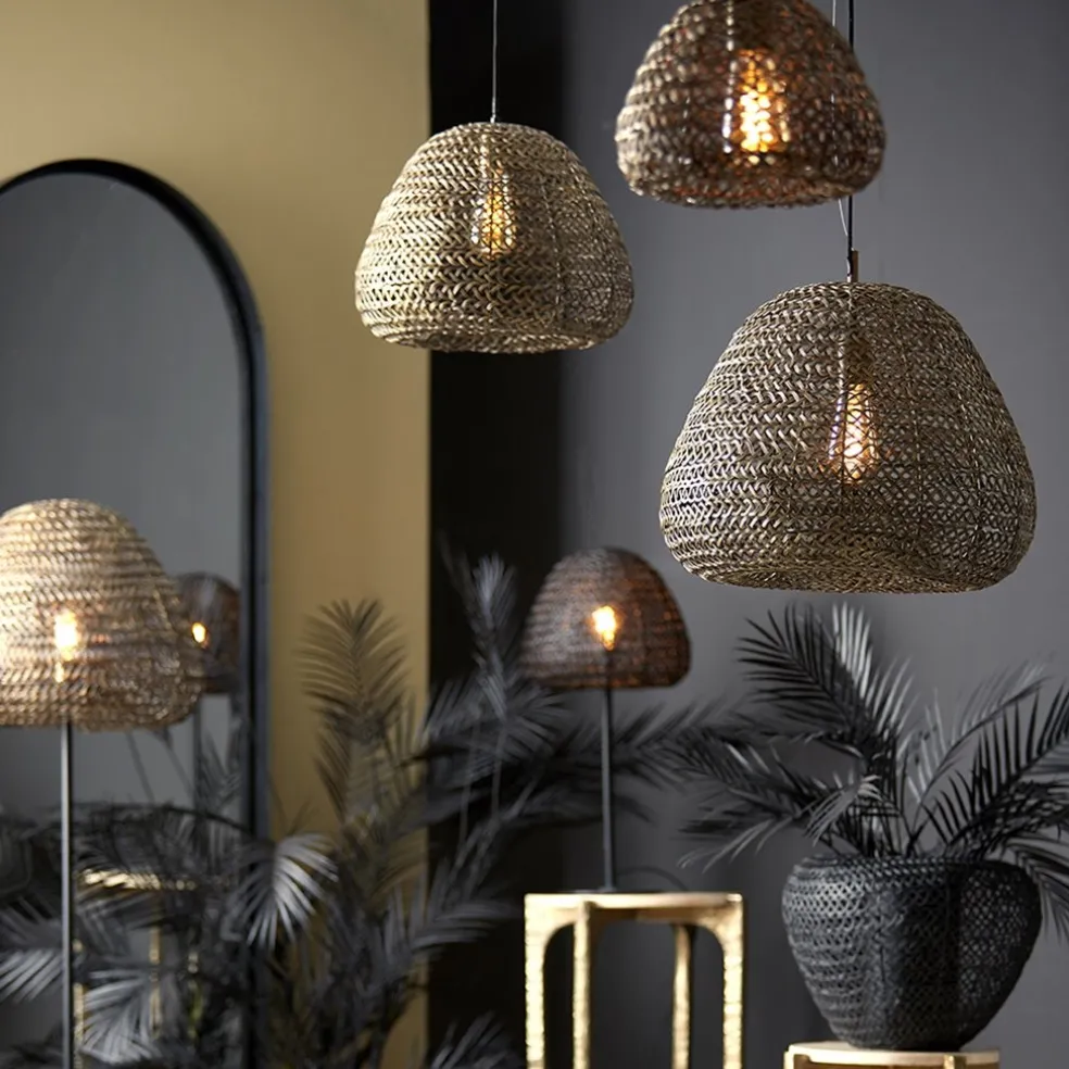Light and Living hanglamp Finou klein antiek brons