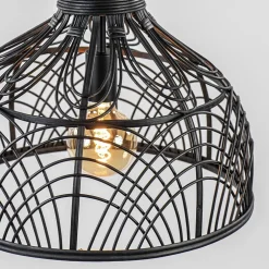 Light and Living hanglamp Pocita zwart