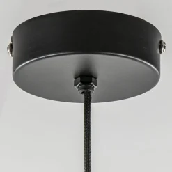 Light and Living hanglamp Namco zwart met antiek brons