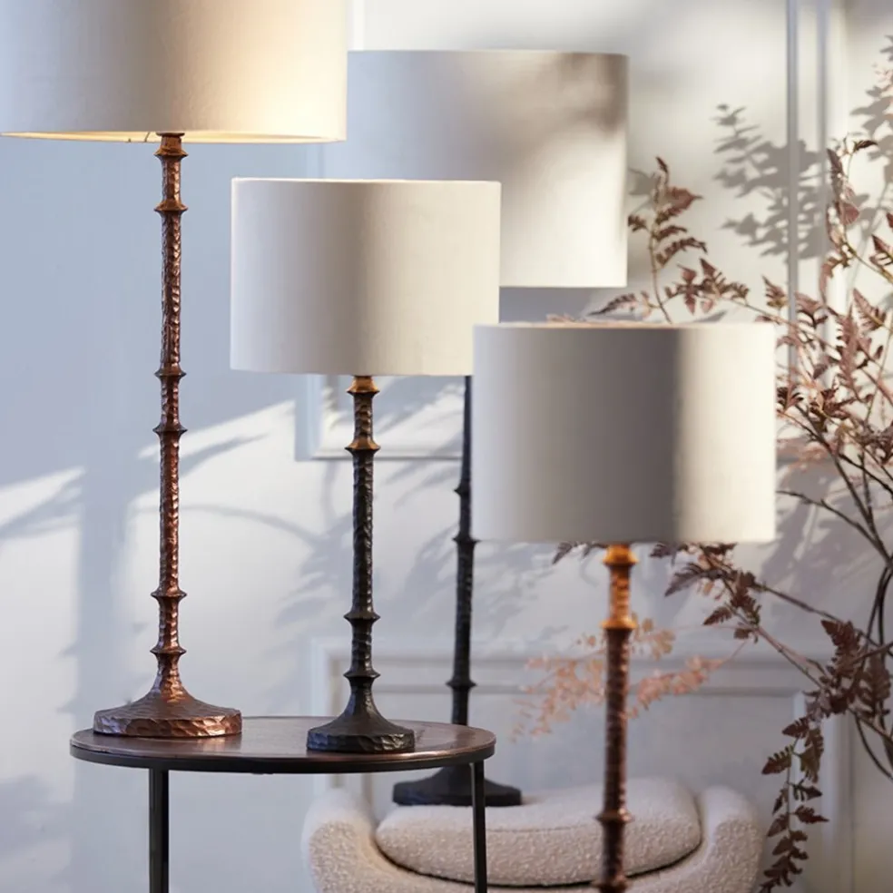 Light and Living lampvoet Sinhalese mat zwart