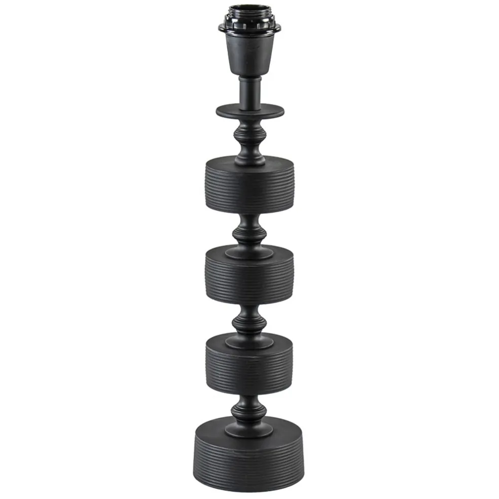 Light and Living tafellamp Gody mat zwart