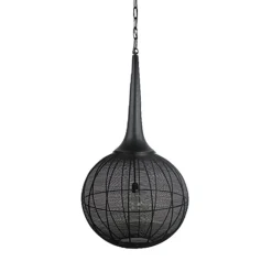 Light Living hanglamp Adrienne XL zwart