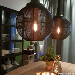 Light Living hanglamp Adrienne XL zwart