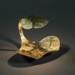 Luxe LED tafellamp goldleaf dimbaar