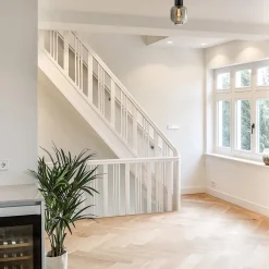 Luxe plafondlamp met zwart glas