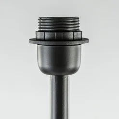 Mat zwarte wandlamp Soriano exclusief kap