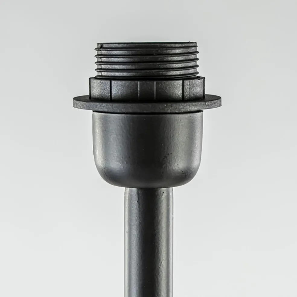 Mat zwarte wandlamp Soriano exclusief kap