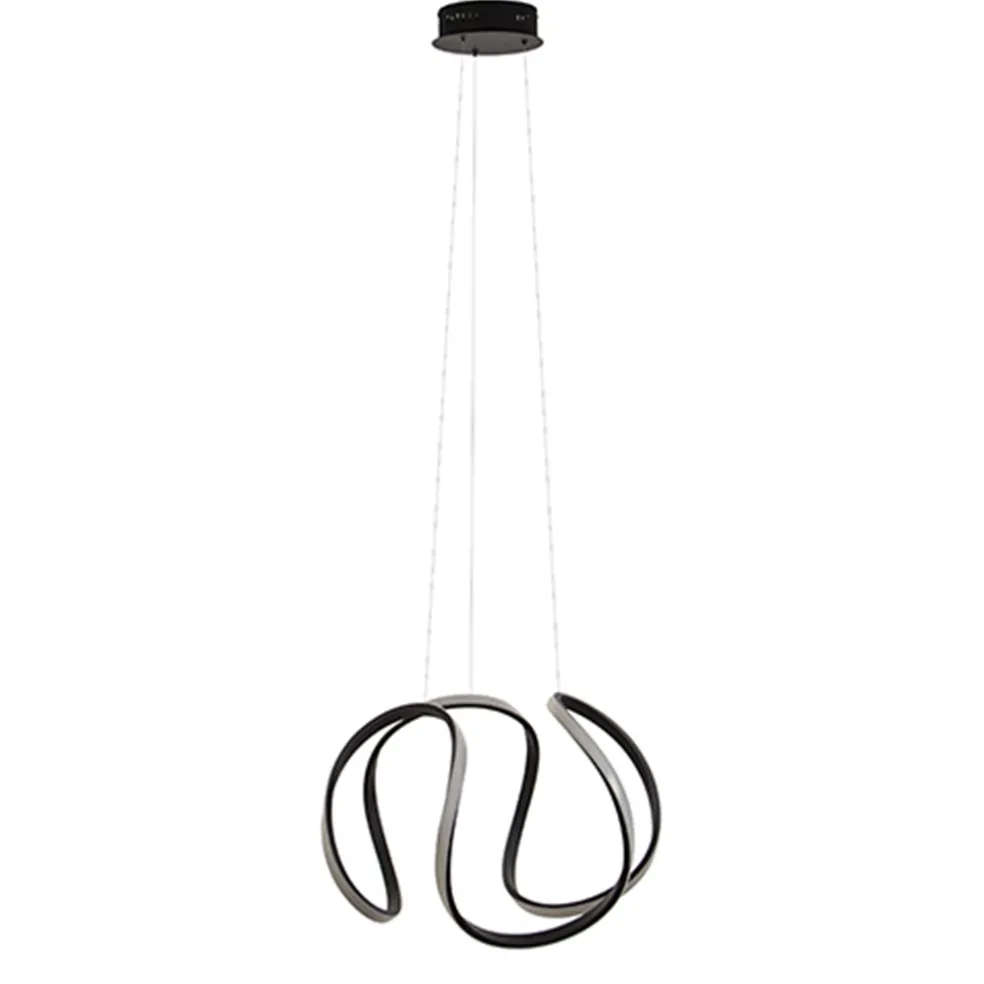 Moderne design hanglamp LED zwart