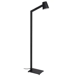 Moderne design vloerlamp zwart