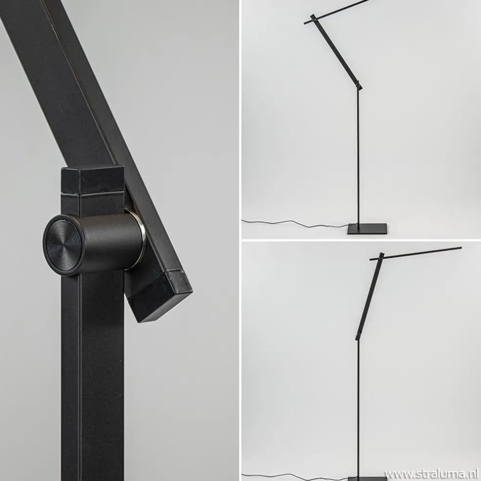 Moderne design vloer/leeslamp met dimbaar LED