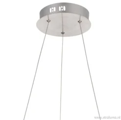Moderne hanglamp krul staal incl LED