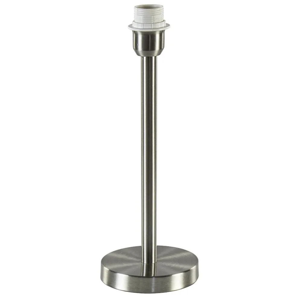 Moderne lampvoet Washington nikkel excl. kap