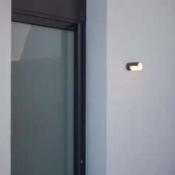 Moderne LED buitenlamp cilinder draaibaar IP54