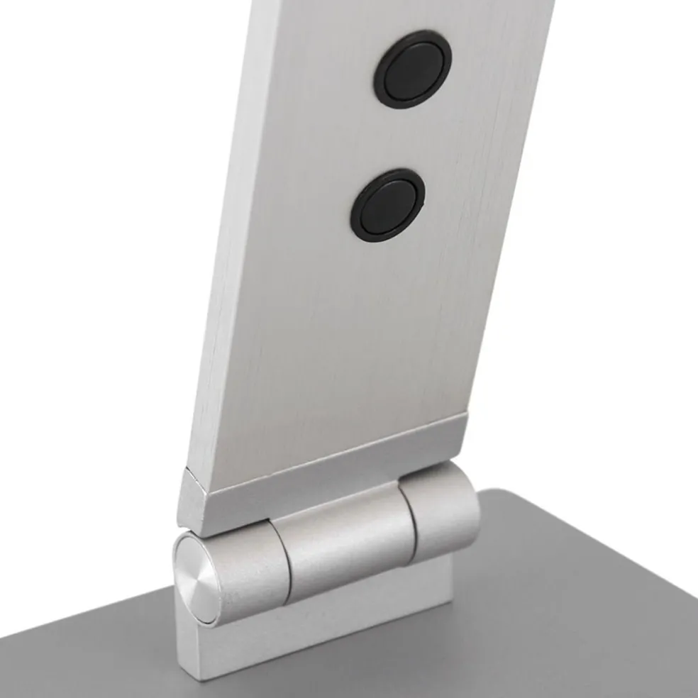 Moderne LED bureaulamp geborsteld staal verstelbaar