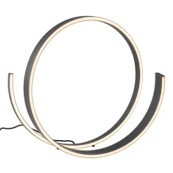 Moderne LED tafellamp zwart met dim to warm functie