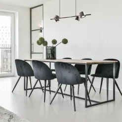 Moderne 4-lichts hanglamp inclusief verstelbare LED spots