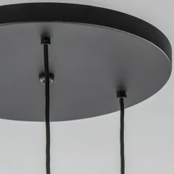 Moderne 3-lichts hanglamp zwart exclusief bronnen