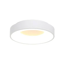 Moderne plafondlamp wit met geïntegreerd LED