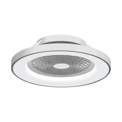 Moderne plafondventilator grijs met geintegreerd LED