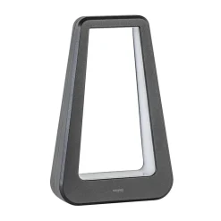 Moderne tafellamp batterij zwart oplaadbaar IP65