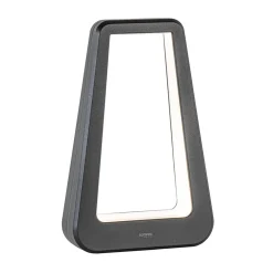 Moderne tafellamp batterij zwart oplaadbaar IP65