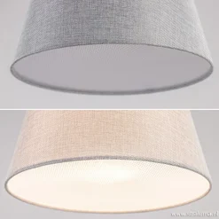 Moderne tafellamp zwart nikkel incl. kap