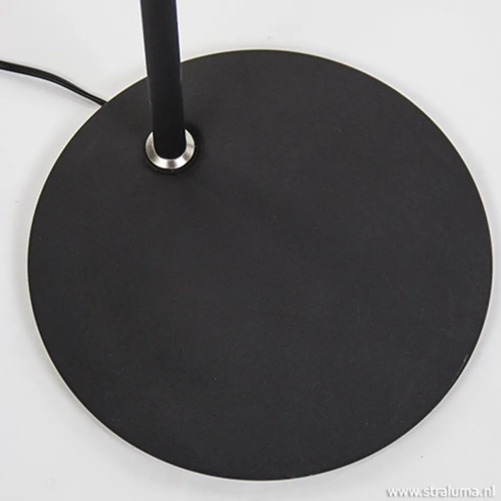 Moderne vloerlamp-uplighter LED zwart