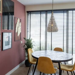 Oosterse hanglamp kegel goud groot