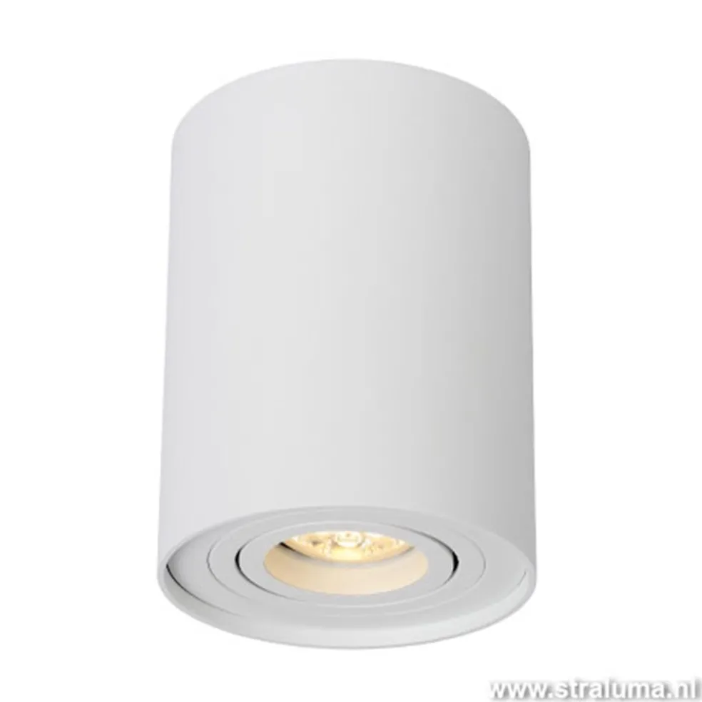 Opbouwspot tube wit gu10