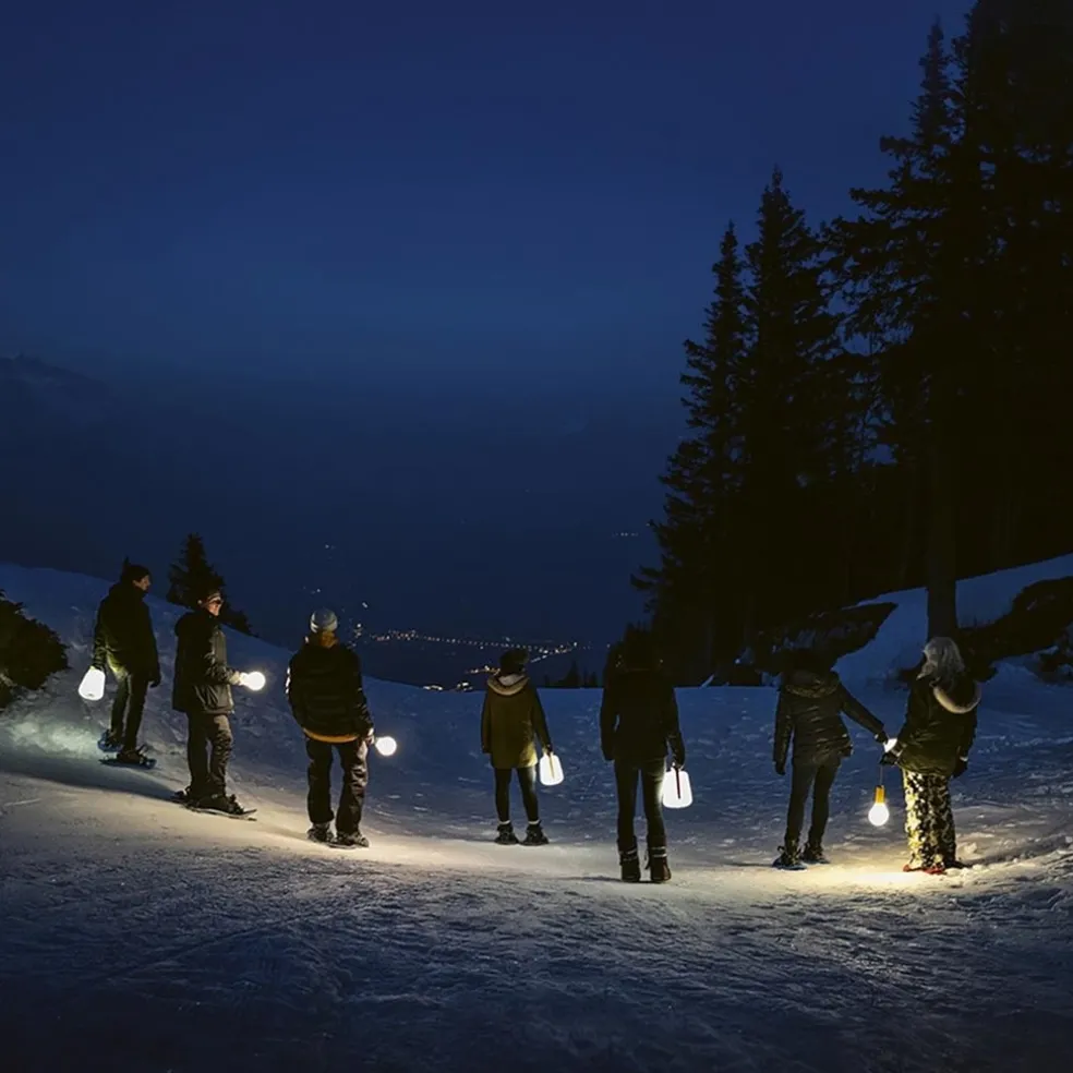 Oplaadbare buitenlamp IP44 grijs